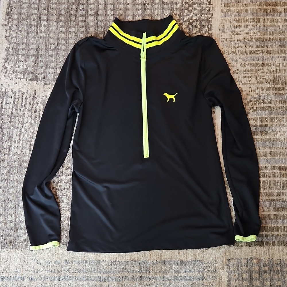 Victoria's Secret PINK Black Ultimate Pullover